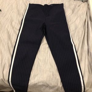 High Waisted Striped Pants